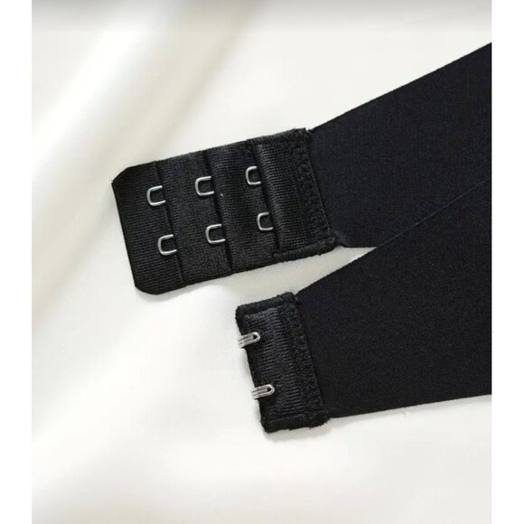 Front Closure Strapless Black Bra * 38C * **Sissy*Cosplay*Femboy*Drag*New - Picture 3 of 6